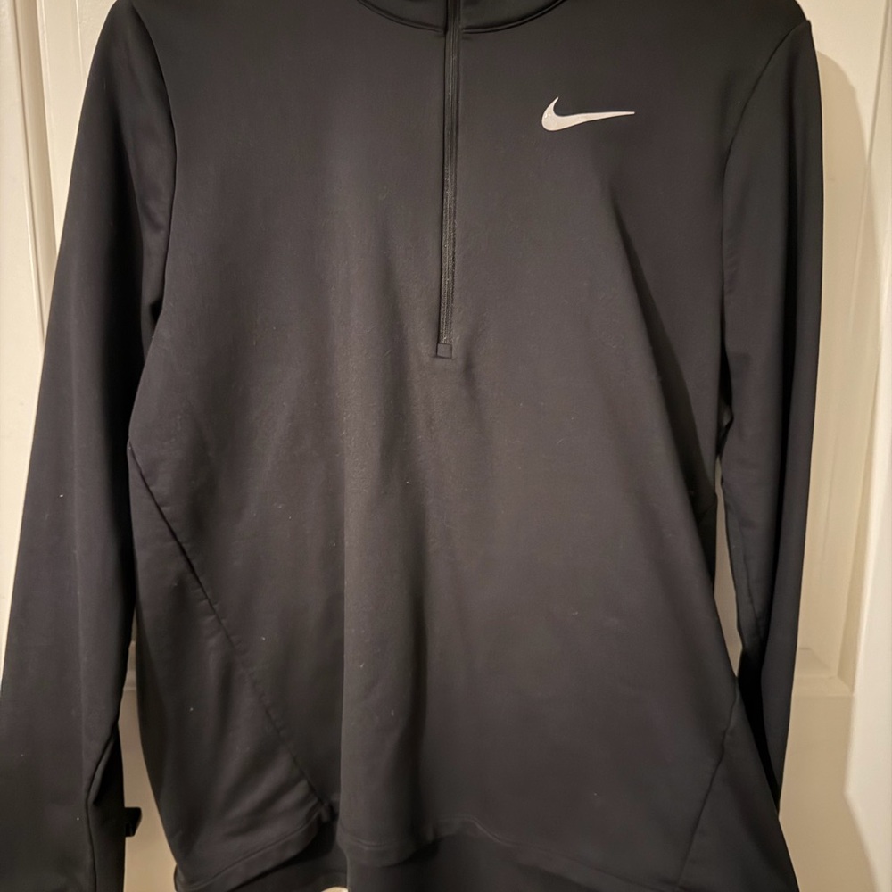 Nike Dark Gray Women's Quarter-Zip Top